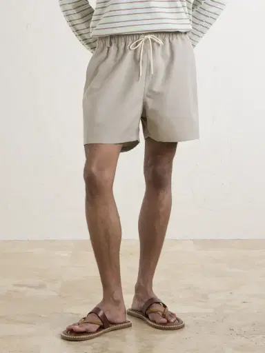 Auralee Wool Drawstring Shorts - Men | Thumbnail 3