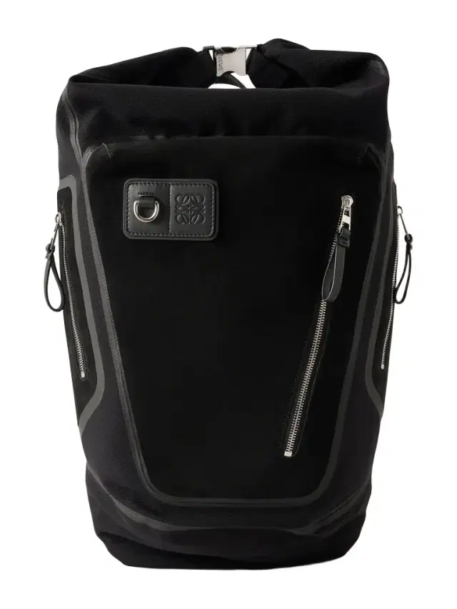 Flex Logo-Embossed Suede and Canvas Backpack - Men
