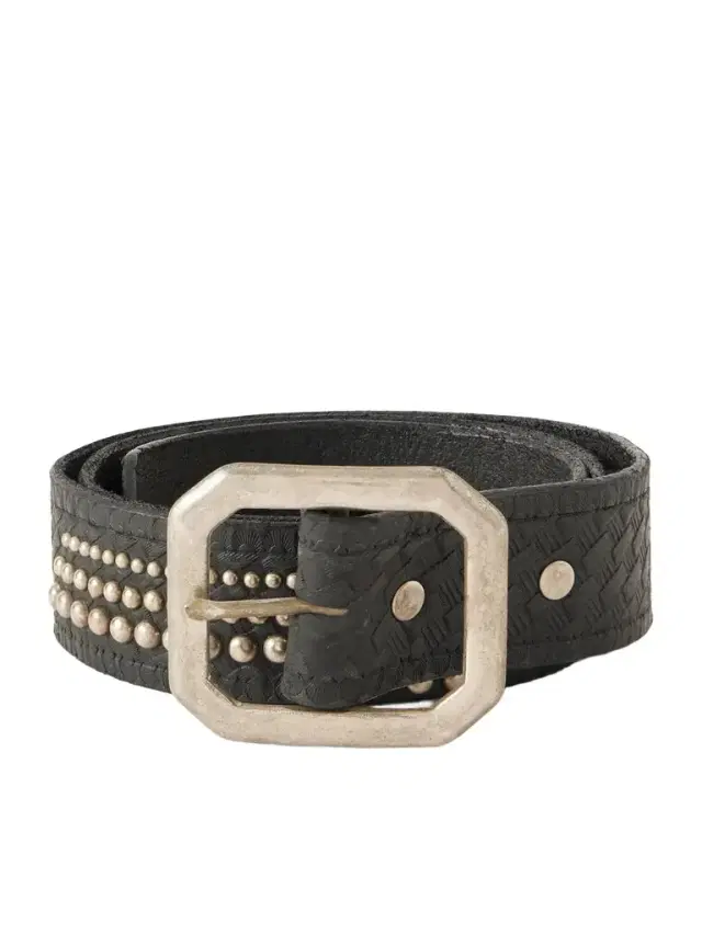 Cherry Los Angeles Studded Leather Belt - Men