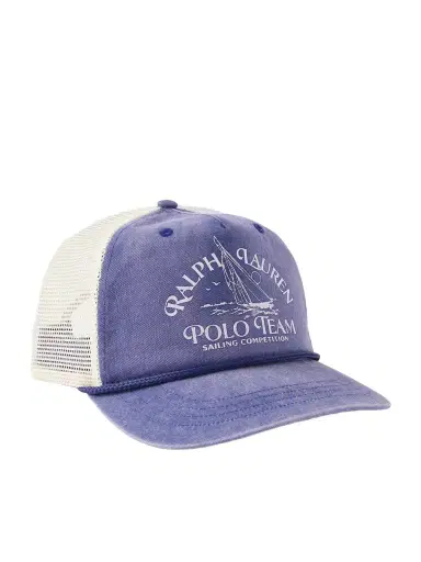 Polo Ralph Lauren Logo-Print Mesh and Cotton-Twill Cap - Men | Thumbnail 1 Polo Ralph Lauren Logo-Print Mesh and Cotton-Twill Cap - Men | Thumbnail 1