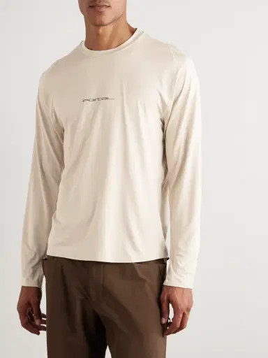 Portal Lateral Peak Logo-Print Recycled-Jersey T-Shirt - Men | Thumbnail 3 Portal Lateral Peak Logo-Print Recycled-Jersey T-Shirt - Men | Thumbnail 3