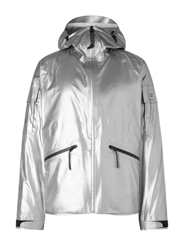 Metropolis Metallic Shell Hooded Jacket - Men