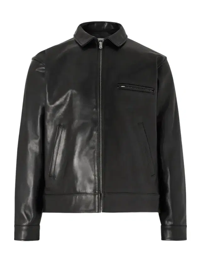 Leather Sports Jacket - Men
