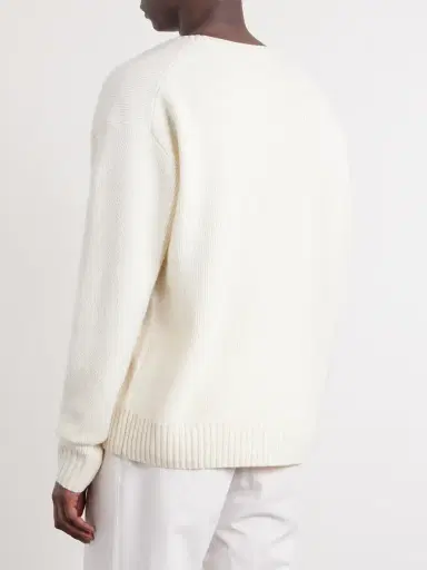 Polo Ralph Lauren Logo-Appliquéd Printed Cashmere Sweater - Men | Thumbnail 4 Polo Ralph Lauren Logo-Appliquéd Printed Cashmere Sweater - Men | Thumbnail 4