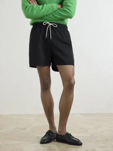 Auralee Wool Drawstring Shorts - Men | Thumbnail 3 Auralee Wool Drawstring Shorts - Men | Thumbnail 3