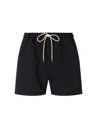 Auralee Wool Drawstring Shorts - Men | Thumbnail 1 Auralee Wool Drawstring Shorts - Men | Thumbnail 1
