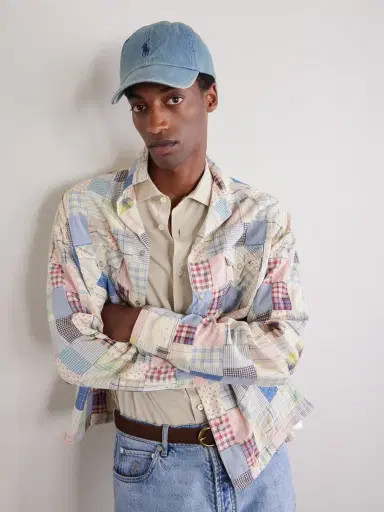 Polo Ralph Lauren Logo-Embroidered Denim Baseball Cap - Men | Thumbnail 2
