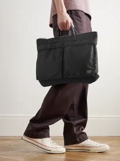 Porter-Yoshida and Co Tanker Helmet Short Nylon-Twill Tote Bag - Men | Thumbnail 2