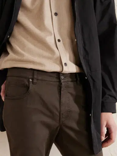 Purdey Slim-Fit Straight-Leg Cotton-Blend Twill Trousers - Men | Thumbnail 5 Purdey Slim-Fit Straight-Leg Cotton-Blend Twill Trousers - Men | Thumbnail 5