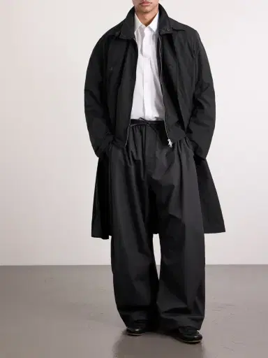 Amomento Cotton Wide-Leg Trousers - Men | Thumbnail 2 Amomento Cotton Wide-Leg Trousers - Men | Thumbnail 2