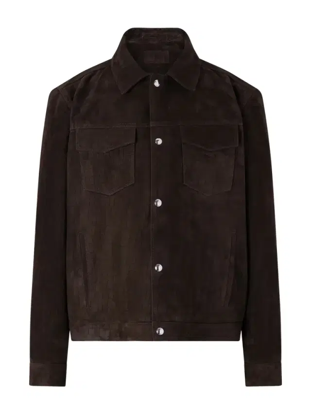 MR P. Croc-Effect Suede Jacket - Men