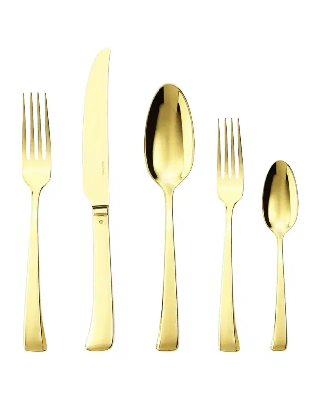 Sambonet Imagine Gold 5-Piece Flatware Place Setting