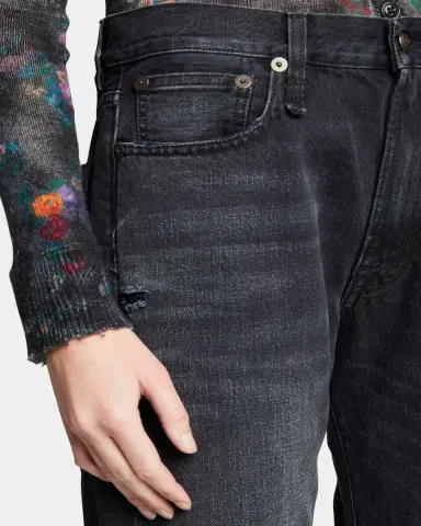 R13 Wide-Leg Cropped Boyfriend Jeans | Thumbnail 4 R13 Wide-Leg Cropped Boyfriend Jeans | Thumbnail 4