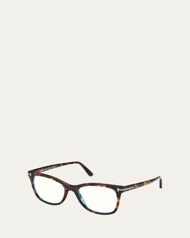 TOM FORD Blue Light Blocking Acetate Square Glasses | Thumbnail 2