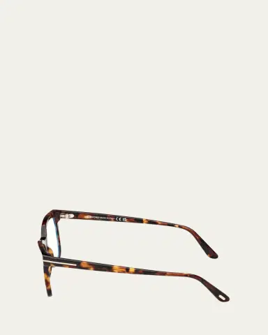 TOM FORD Blue Light Blocking Acetate Square Glasses | Thumbnail 3