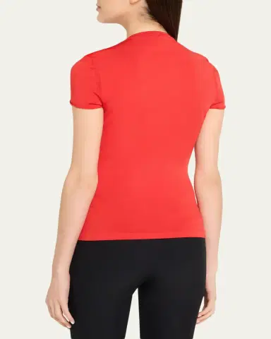 Giorgio Armani Single Jersey Crewneck T-Shirt | Thumbnail 3 Giorgio Armani Single Jersey Crewneck T-Shirt | Thumbnail 3