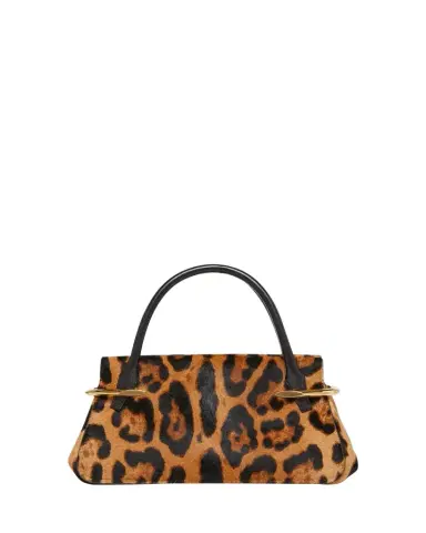 Givenchy Mini Pinch Leopard Pony-Effect Top-Handle Bag | Thumbnail 1 Givenchy Mini Pinch Leopard Pony-Effect Top-Handle Bag | Thumbnail 1