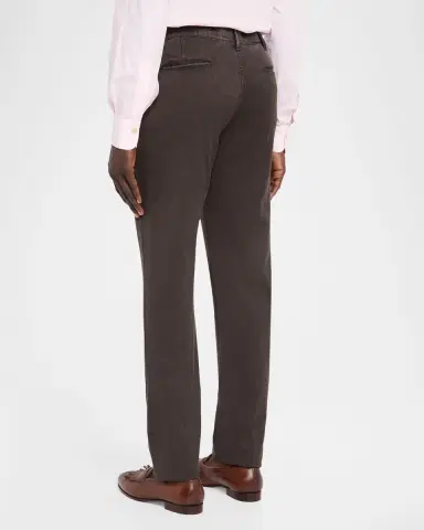 Kiton Men's Washed-Effect Wool Four-Pocket Pants | Thumbnail 6 Kiton Men's Washed-Effect Wool Four-Pocket Pants | Thumbnail 6