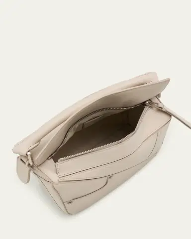 Loewe Puzzle Panta Small Top-Handle Bag in Leather | Thumbnail 4 Loewe Puzzle Panta Small Top-Handle Bag in Leather | Thumbnail 4