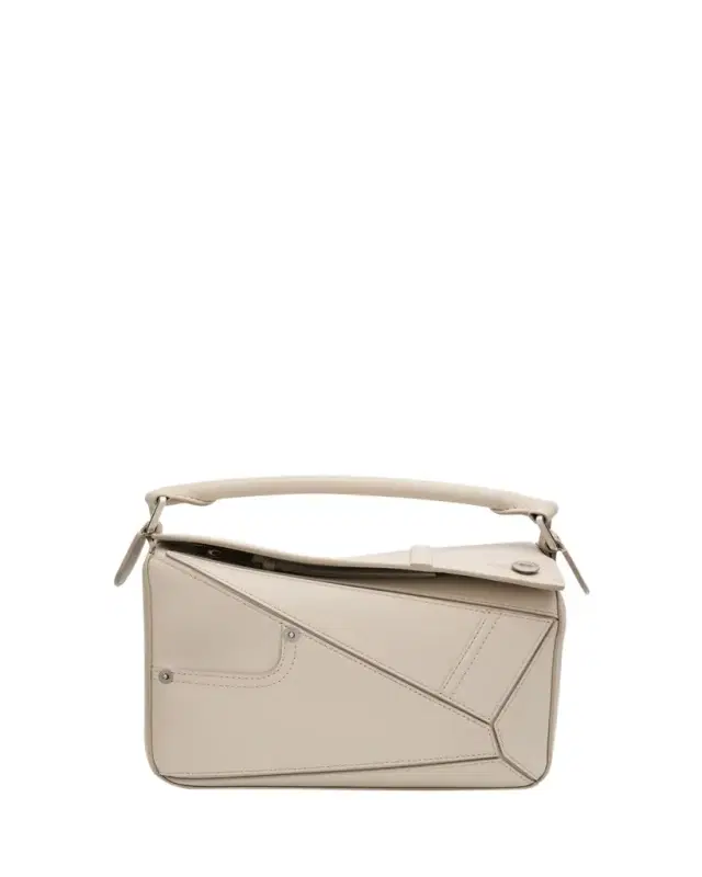 Loewe Puzzle Panta Small Top-Handle Bag in Leather