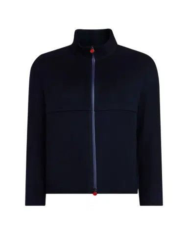 Kiton Men's Cashmere Full-Zip Bomber Jacket | Thumbnail 1