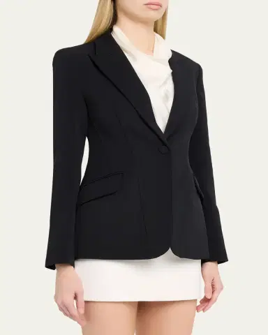 Simkhai Single-Breasted Blazer | Thumbnail 4 Simkhai Single-Breasted Blazer | Thumbnail 4