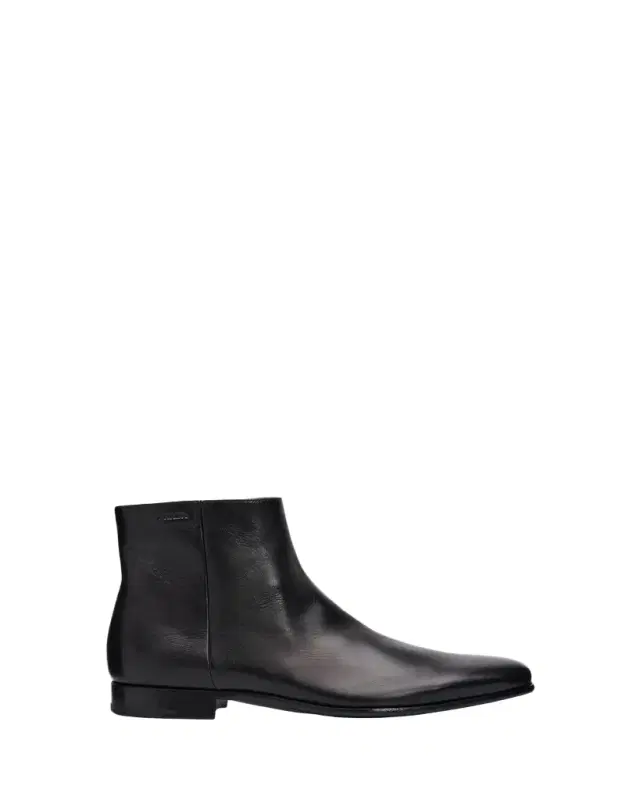 Men's Leather Ankle Boots