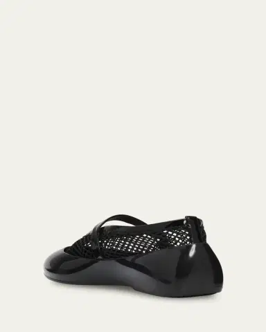 Alaïa Mesh Mary Jane Ballerina Flats | Thumbnail 4 Alaïa Mesh Mary Jane Ballerina Flats | Thumbnail 4