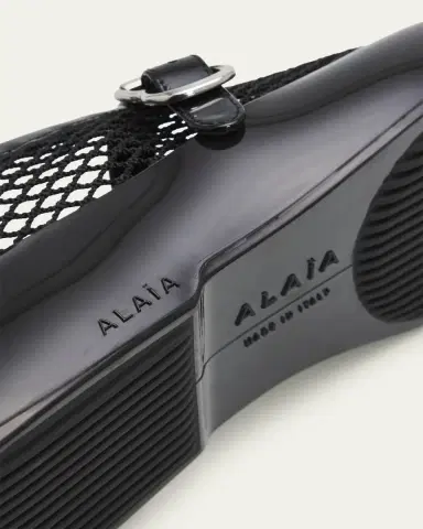 Alaïa Mesh Mary Jane Ballerina Flats | Thumbnail 5 Alaïa Mesh Mary Jane Ballerina Flats | Thumbnail 5