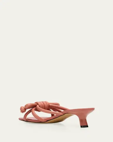 Loewe 45mm Flamenco Leather Knot Sandals | Thumbnail 4 Loewe 45mm Flamenco Leather Knot Sandals | Thumbnail 4