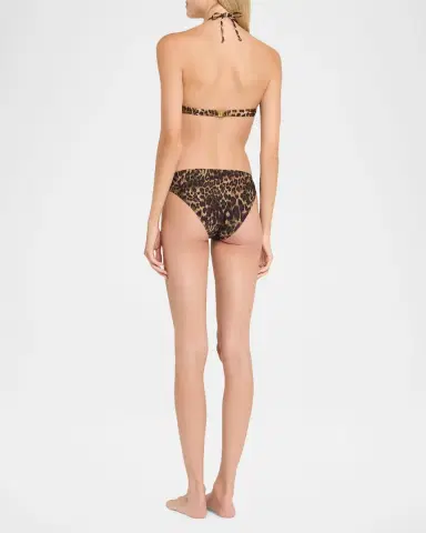 Nili Lotan Printed Triangle Bikini Top | Thumbnail 13