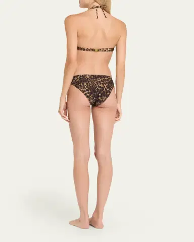 Nili Lotan Printed Triangle Bikini Top | Thumbnail 7