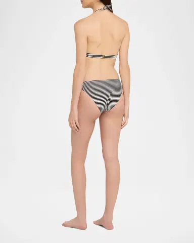 Nili Lotan Printed Triangle Bikini Top | Thumbnail 10