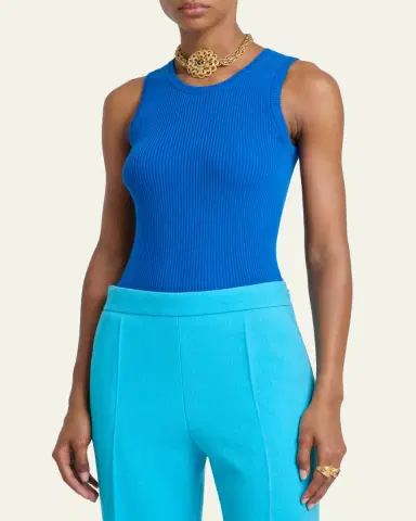 Chloé Wool Rib Knit Tank Top | Thumbnail 4
