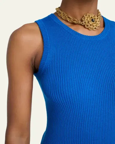 Chloé Wool Rib Knit Tank Top | Thumbnail 5