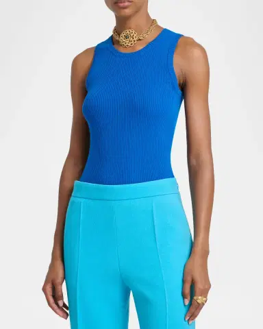 Chloé Wool Rib Knit Tank Top | Thumbnail 8