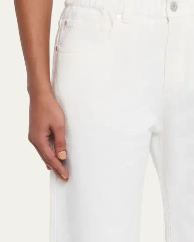 Brunello Cucinelli Garment Dye Wide-Leg Ankle Pants | Thumbnail 5 Brunello Cucinelli Garment Dye Wide-Leg Ankle Pants | Thumbnail 5
