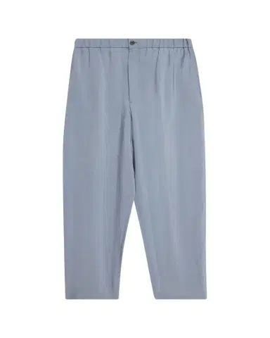 Giorgio Armani Men's Silk Wide-Leg Trousers | Thumbnail 1 Giorgio Armani Men's Silk Wide-Leg Trousers | Thumbnail 1