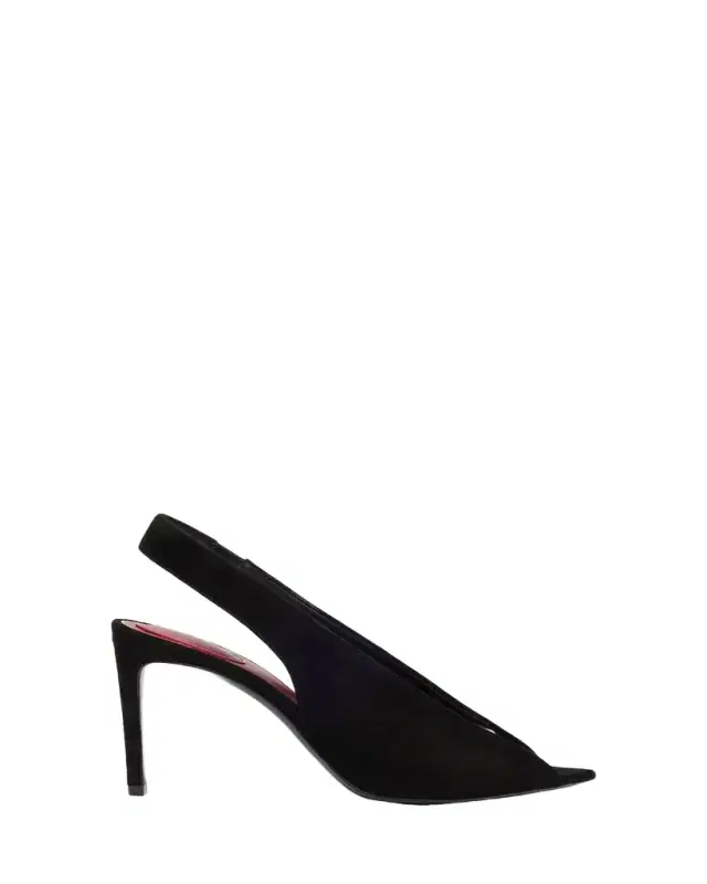 Valentino Garavani 85mm Suede Slingback Sandals