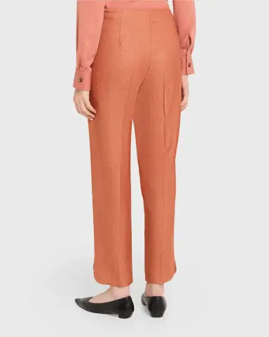 Giorgio Armani Silk Wool Straight-Leg Trousers | Thumbnail 7 Giorgio Armani Silk Wool Straight-Leg Trousers | Thumbnail 7