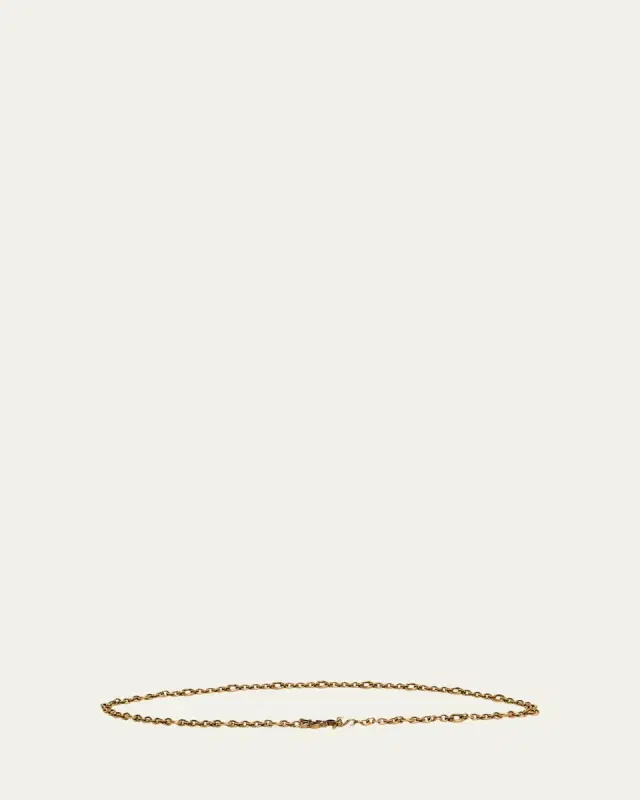 Saint Laurent Cassandre Chain Belt