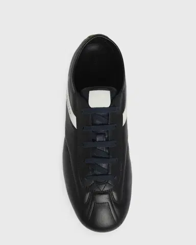 Alexander McQueen Men's Boxe Nappa Leather Low-Top Sneakers | Thumbnail 10