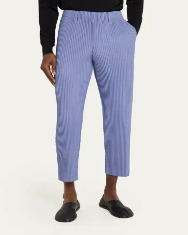 Homme Plissé Issey Miyake Men's Tailored Pleated Pants | Thumbnail 4 Homme Plissé Issey Miyake Men's Tailored Pleated Pants | Thumbnail 4