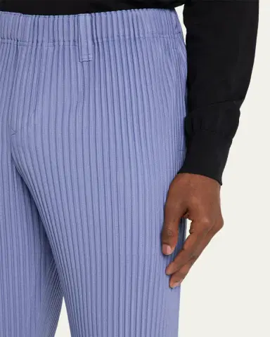 Homme Plissé Issey Miyake Men's Tailored Pleated Pants | Thumbnail 5 Homme Plissé Issey Miyake Men's Tailored Pleated Pants | Thumbnail 5