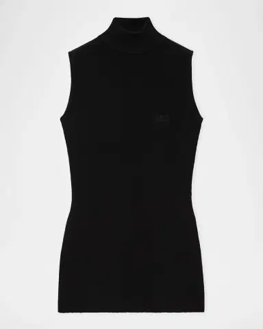 Loewe Turtleneck Sleeveless Knit Sweater | Thumbnail 6 Loewe Turtleneck Sleeveless Knit Sweater | Thumbnail 6
