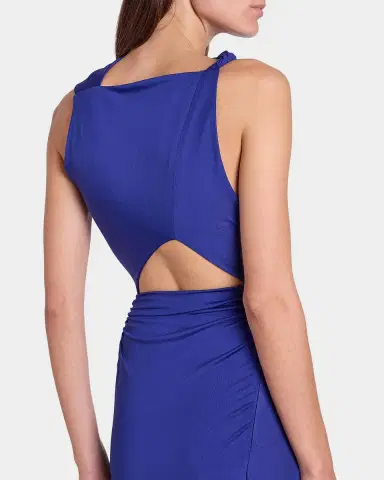 Victoria Beckham Sleeveless Draped Cutout Maxi Dress | Thumbnail 5 Victoria Beckham Sleeveless Draped Cutout Maxi Dress | Thumbnail 5