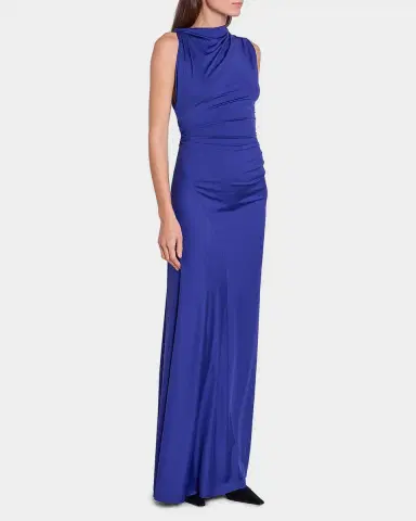 Victoria Beckham Sleeveless Draped Cutout Maxi Dress | Thumbnail 6 Victoria Beckham Sleeveless Draped Cutout Maxi Dress | Thumbnail 6