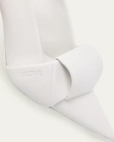 Loewe 70mm Origami Folded Leather Mule Pumps | Thumbnail 5