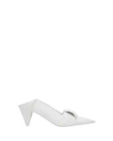Loewe 70mm Origami Folded Leather Mule Pumps | Thumbnail 1