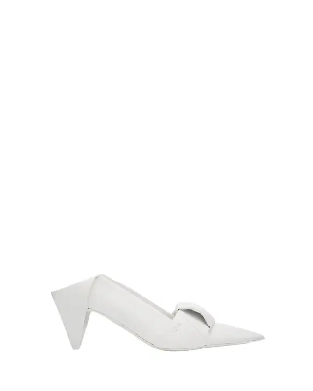Loewe 70mm Origami Folded Leather Mule Pumps